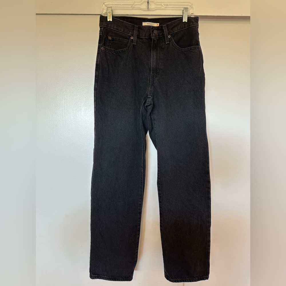 Levi’s Black ‘94 Baggie Women's Jeans Size 28 - Picture 3 of 8